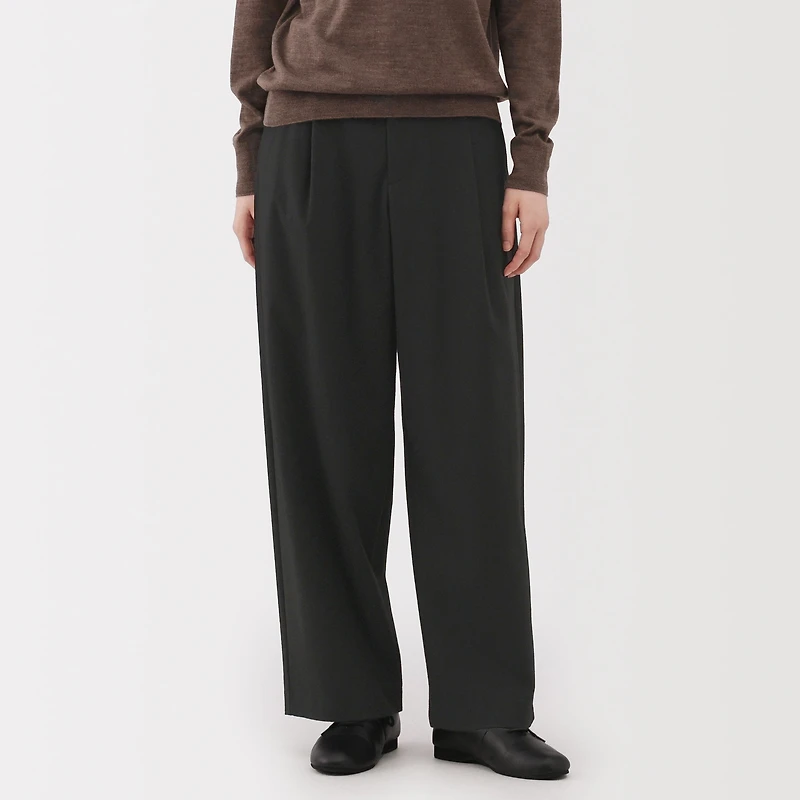 Brushed Wide Pants