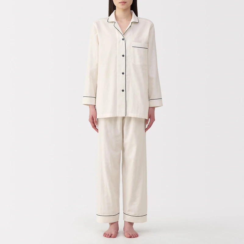 Side Seamless Double Gauze Pajamas