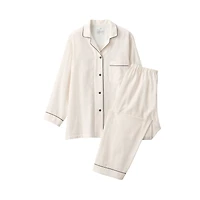 Side Seamless Double Gauze Pajamas