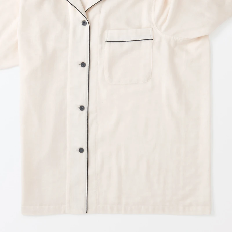 Side Seamless Double Gauze Pajamas