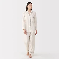 Side Seamless Double Gauze Pajamas