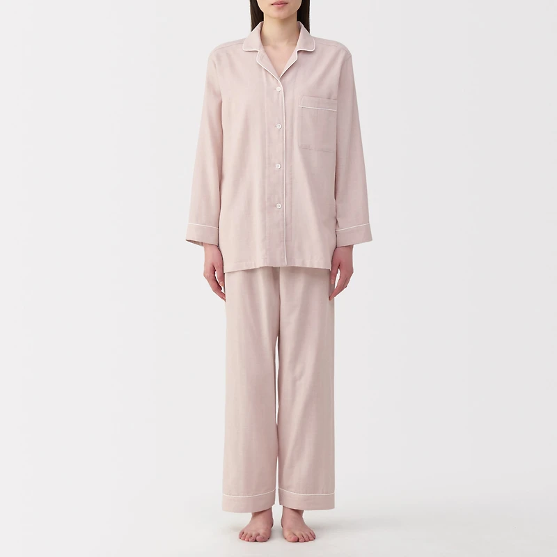 Side Seamless Double Gauze Pajamas