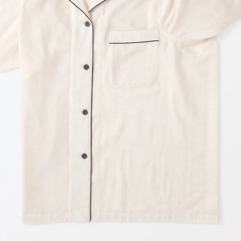 Side Seamless Double Gauze Pajamas