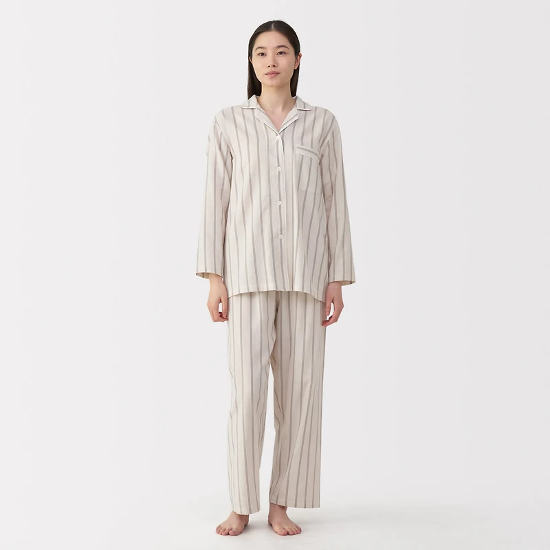 Side Seamless Double Gauze Pajamas