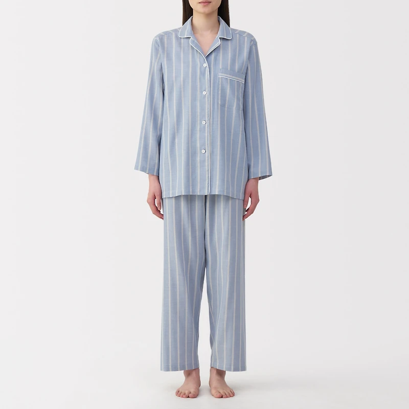 Side Seamless Double Gauze Pajamas