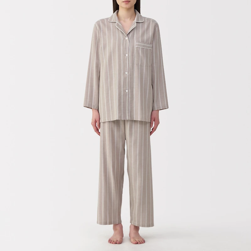Side Seamless Double Gauze Pajamas