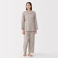 Side Seamless Double Gauze Pajamas