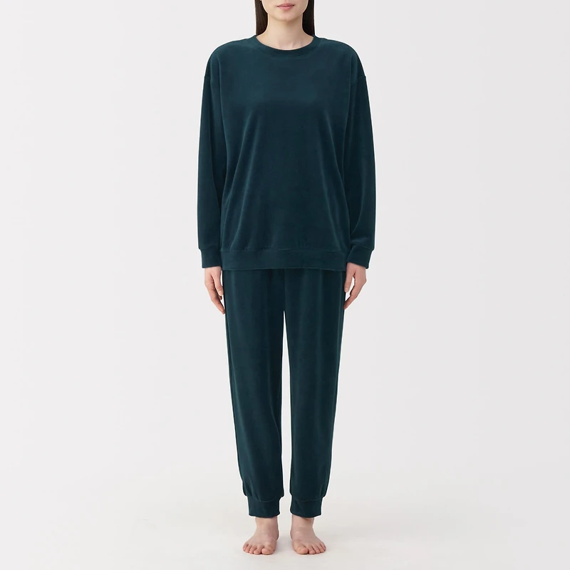 Cotton Velour Loungewear Set