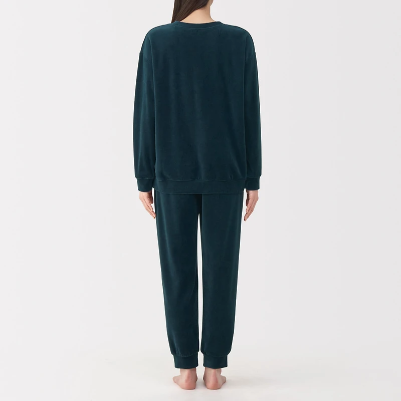 Cotton Velour Loungewear Set