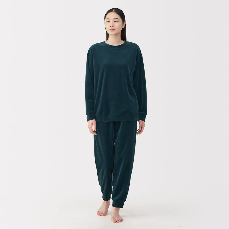 Cotton Velour Loungewear Set