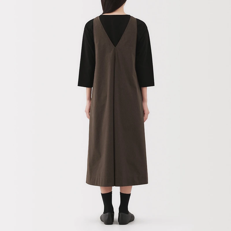 Broadcloth Quick-Dry Sleeveless Dress