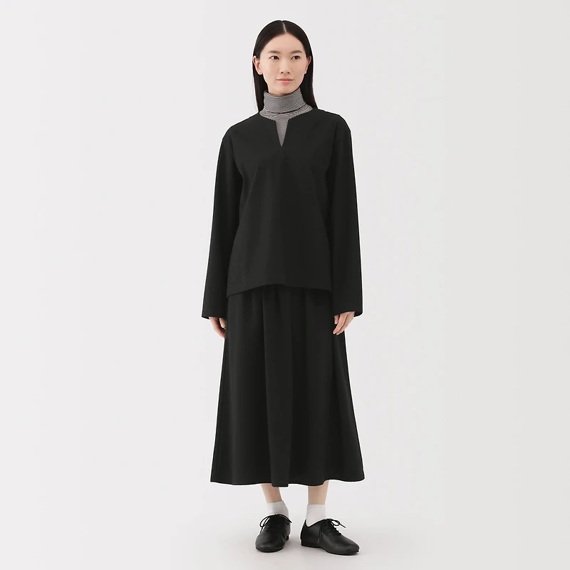Brushed Pullover Blouse