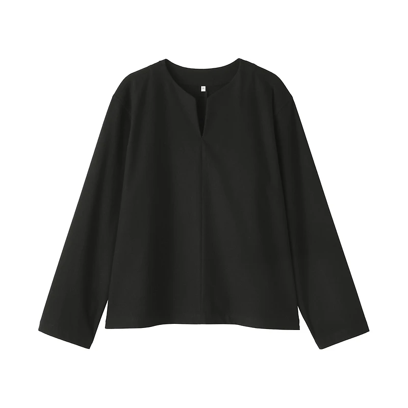 Brushed Pullover Blouse