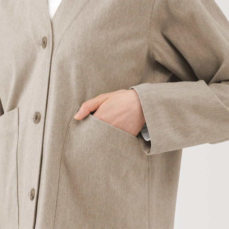 Brushed Cardigan