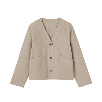 Brushed Cardigan