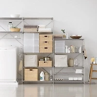 SUS Shelving Unit - Stainless Steel - Wide - Medium