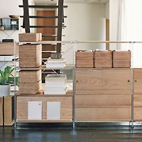 SUS Shelving Unit Stainless Steel Additional Frame - Medium (H120 cm)