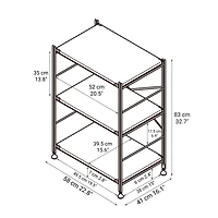SUS Shelving Unit - Stainless Steel - Regular - Small
