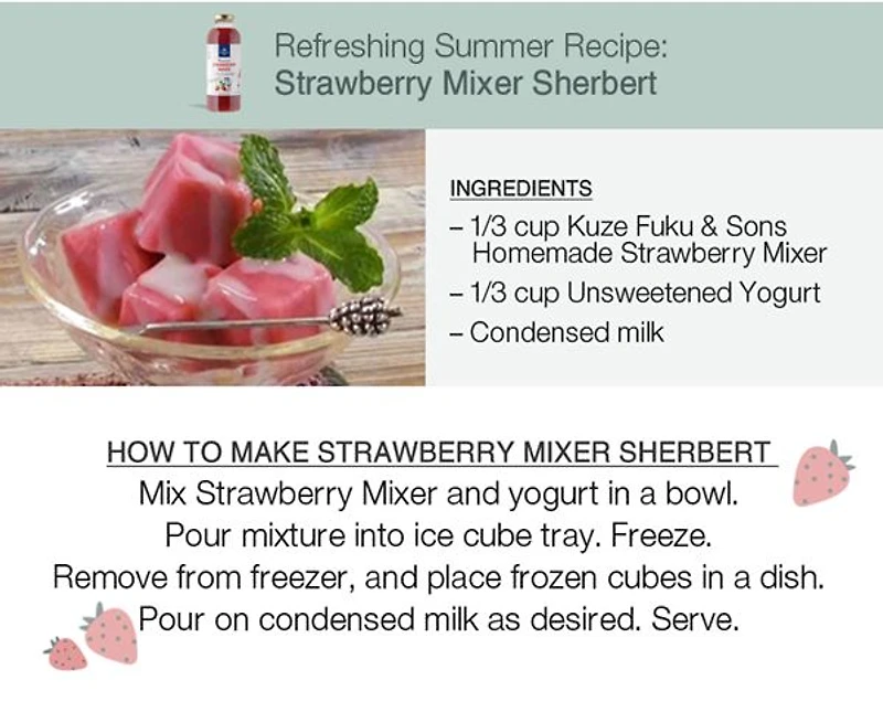 Strawberry Mixer