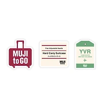 Clear Hard Carry Suitcase Sticker Set of 3 - Vancouver Set (YVR)