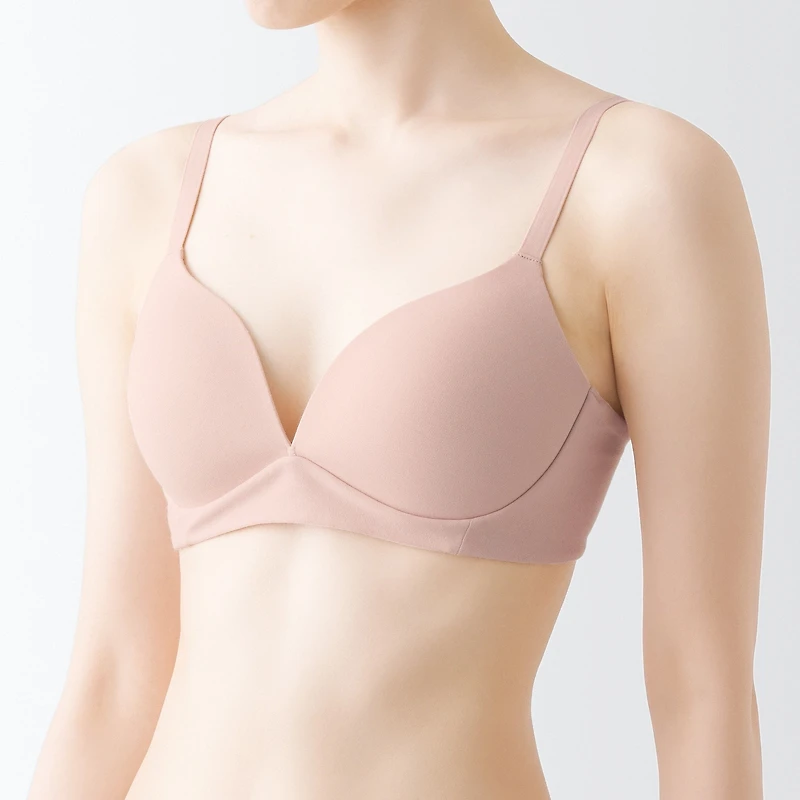 Women's Wireless Molded Bra with No Hooks