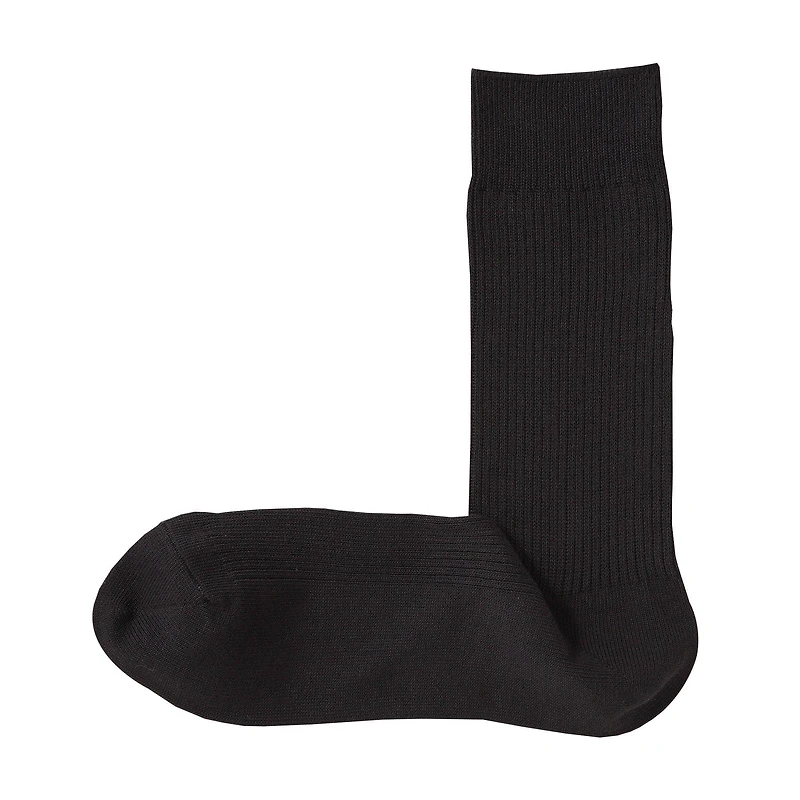 Right Angle Ribbed Socks