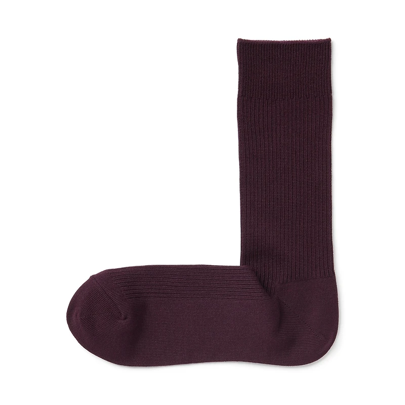 Right Angle Ribbed Socks