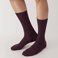 Right Angle Ribbed Socks