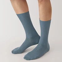 Right Angle Ribbed Socks