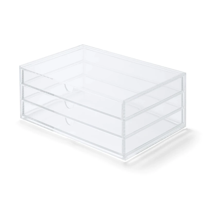 Acrylic Case 3 Rows Large