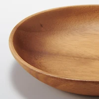 Acacia Deep Plate - 20cm dia.