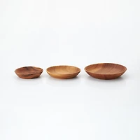Acacia Deep Plate - 16cm dia.