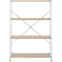 SUS Shelving Unit - Oak - Wide - Medium