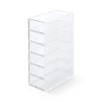 Acrylic 6 Drawer Unit - Vertical