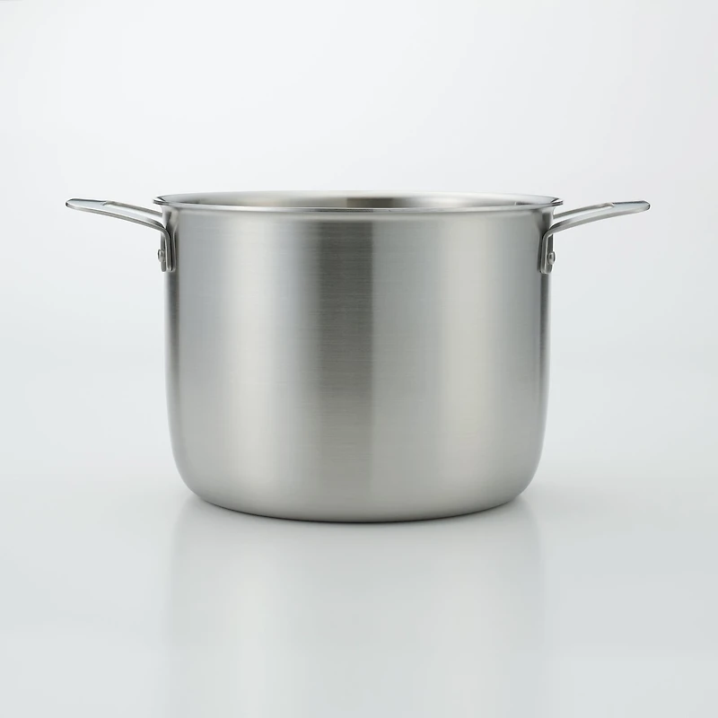 Stainless Aluminium 3-Layer Steel Saucepot 6L