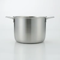Stainless Aluminium 3-Layer Steel Saucepot 6L