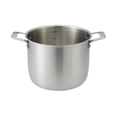 Stainless Aluminium 3-Layer Steel Saucepot 6L