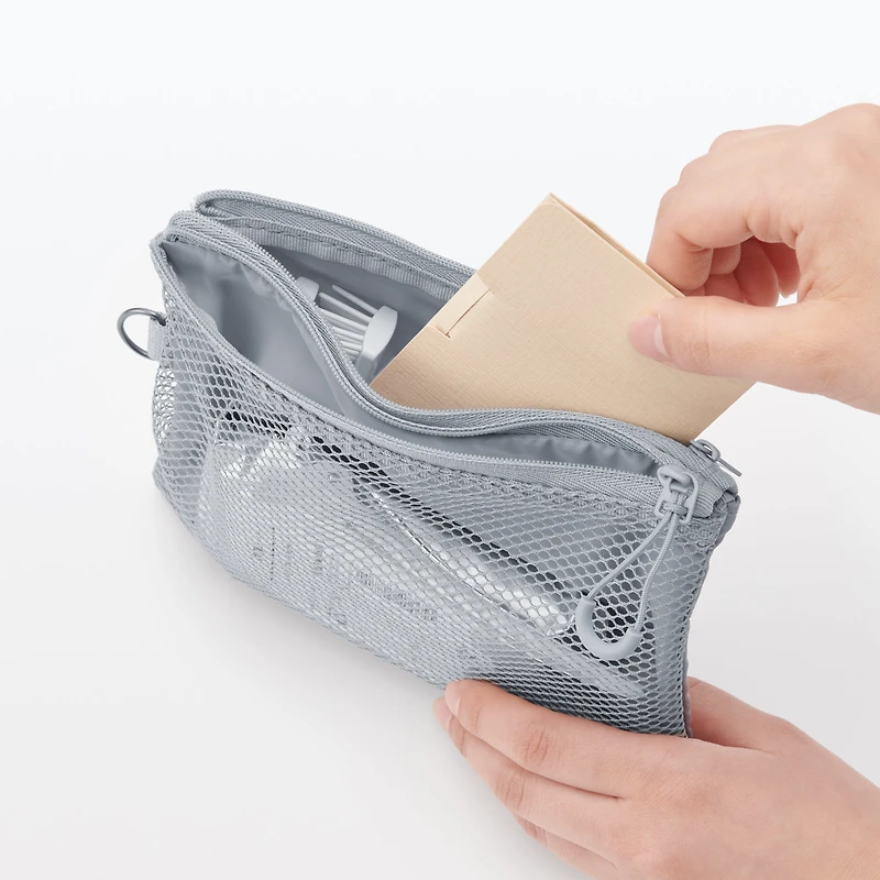 Polyester Two Zipper Case