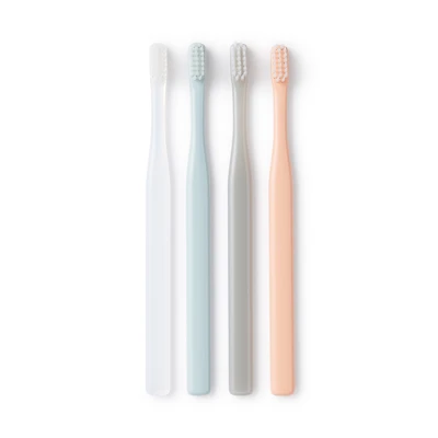Polypropylene Toothbrush 4 Colours Set