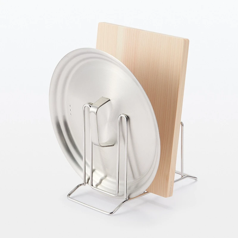 Stainless Steel Kitchen Cutting Board Stand
