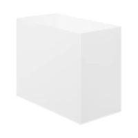 Polypropylene File Box - A4 Wide