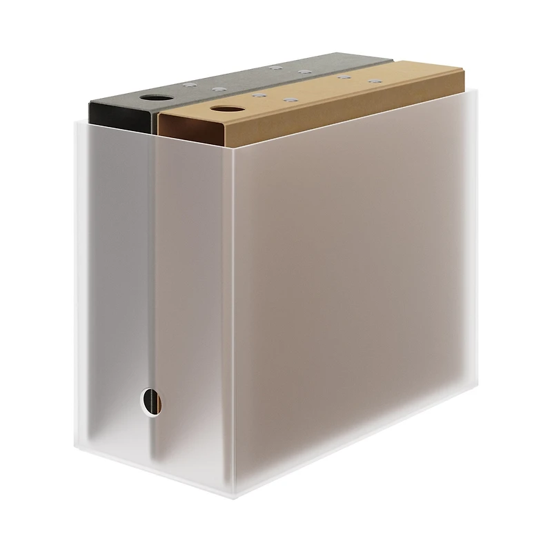 Polypropylene File Box - A4 Wide