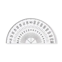 Acrylic Protractor Semi-Circle