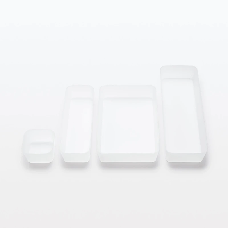 Polypropylene Organizer Box 2 (W8.5 x D25.5 x H5 cm)