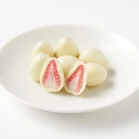 White Chocolate Coated Strawberries