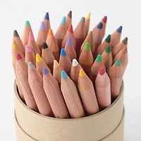 Coloured Pencils With Paper Tube (36 Piece Set)