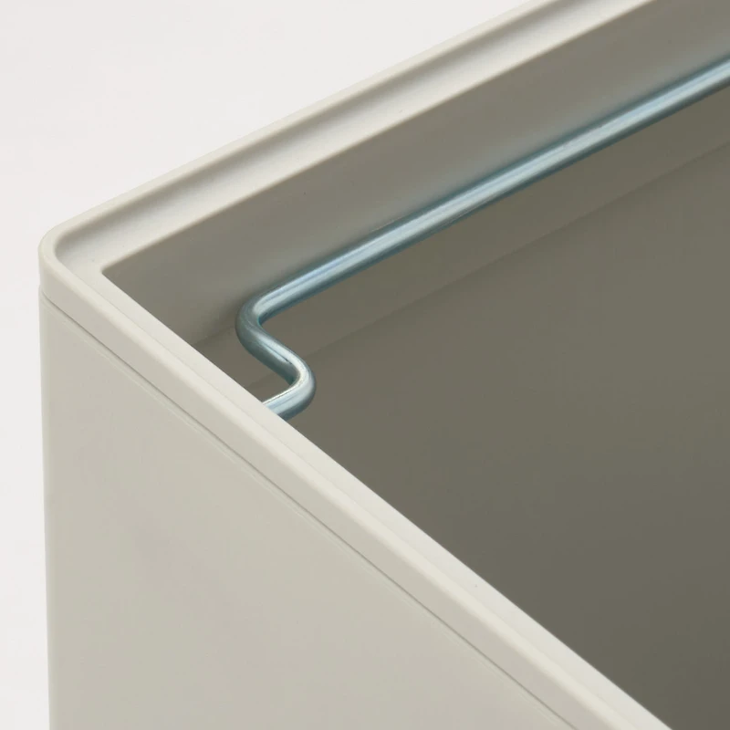Polypropylene Dust Bin with Lid - 3 L