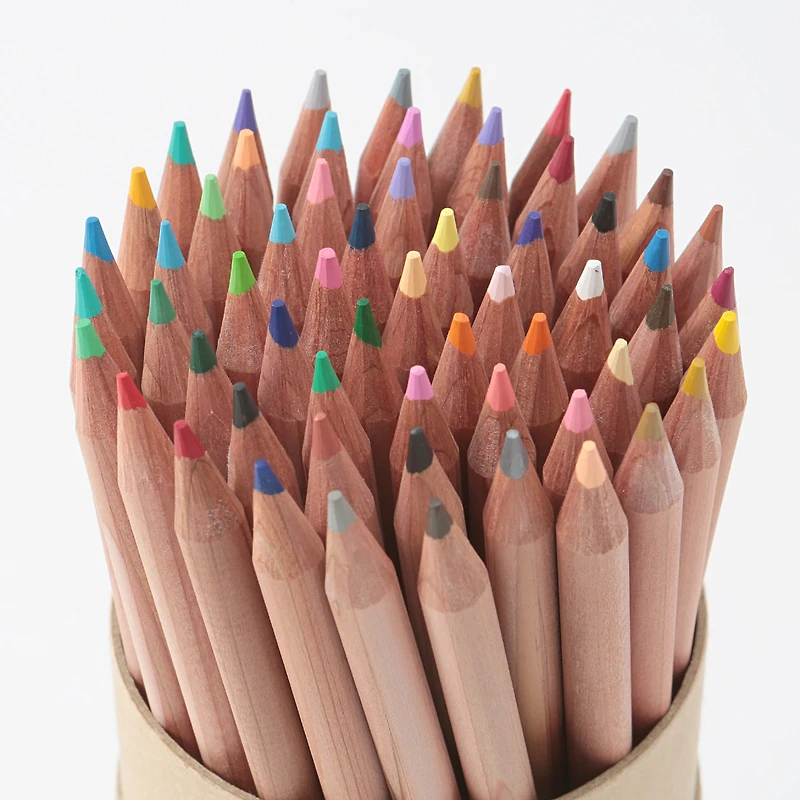 Coloured Pencils With Paper Tube (36 Piece Set)