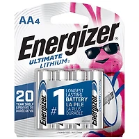 Energizer AA 1.5V Lithium 4-Pack