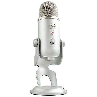Blue Microphones Yeti USB Microphone - Silver